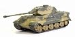 Dragon 1/72 King Tiger with Zimmerit