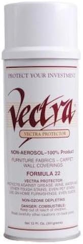 VECTRA® 22 Fabric, Upholstery, Rug, Carpet Protector - 12 oz spray bottle