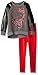 Hello Kitty Girls' Legging Set with Pleather Sleeves
