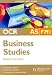 OCR AS Business Studies: Unit F292: Business Functions: Unit 2 (Ocr As Level)