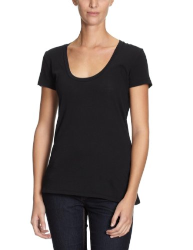 Bobi OVER SIZED SCOOP FIT 525-6089 Damen Shirts/ T-Shirts, Gr. 34/ 36 (S), Schwarz (black  Preisvergleich