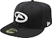 Arizona Diamondbacks Black with White 59FIFTY Fitted Cap (7 3/4)