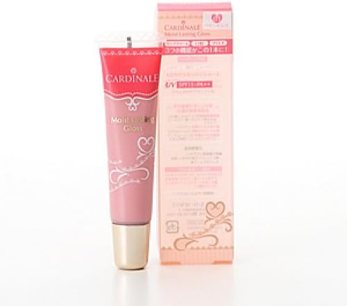 CARDINALE LipCare Moist Lasting Gloss 01 Baby Pink 15g SPF15 PA++ (Japan Import)