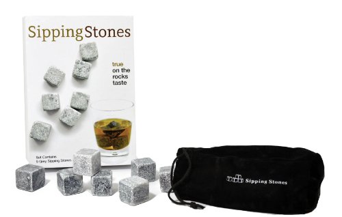 Kitchen : Sipping Stones Whisky Chilling Soapstone