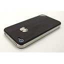 TRUNKET wood skin for iPhone4S/4 (Jet Black:ジェットブラック):SP085