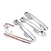 Chrome Plated ABS Side Door Handle Covers Compatible with 2003-2007 Honda Accord Sedan
