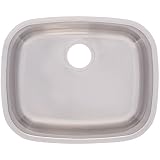 Buy FrankeUSA USBSK800-18 Single Bowl Stainless Steel 21x17in. Undermount Sink by Franke