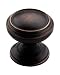 Amerock BP55342 ORB Knob Round Revitalize Oil Rubbed Bronze