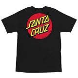 Santa Cruz T-Shirts Classic Dot - XX-Large - Black