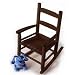 Child's Rocking Chair Finish: Espresso