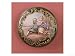 Enamelled and Gilt Button, French, Mid-19th Century Stretched Canvas Poster Print