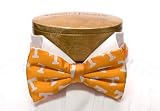 Tennessee Bow Tie - University of Tennessee Orange Pre-Tied Bow Tie with "Pow...