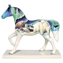 Northern Lights Painted Pony Figurine