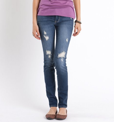 Bullhead Destroy Denim Legging Medium Jeans