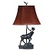 Elk Table Lamp in Antique Bronze