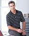 Ashworth Men's High Twist Cotton Tech Stripe Polo Shirt. 2038C
