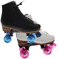 Ventronic Boston II Leather Quad Roller Figure Skates