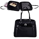 The Croc Ladies TSA Computer Tote - BLACK