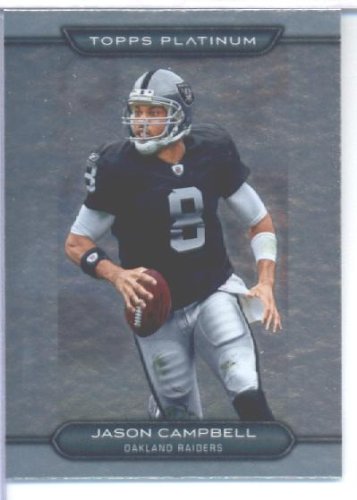 2010 Topps Platinum Football Card #108 Jason Campbell Oakland Raiders