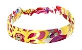 L. Erickson USA Narrow Derby Headwrap 100% Silk - Silk Bloom