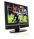 Supersonic SC-1555A-BK 15 LCD TV with Built-in ATSC Digital TV Tuner and Wall Mount
