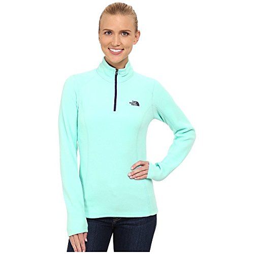 ノースフェイス アウター パーカ＆スウェット Glacier 1/4 Zip Pullover Surf Green [並行輸入品]