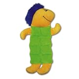 Kyjen Plush Puppy Lima Funnie Squeaker Mat Dog Toy