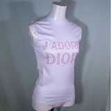 (ディオール) Dior SATC キャリーお気に入り ジャドールTシャツ ピンクロゴ