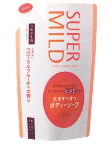 スーパーマイルドボディソープ(しっとり)つめかえ フローラルフルーティの香り 500ｍｌ