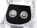 Happy Face Crystal Earrings Gift Boxed
