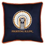Illinois Fighting Illini 17 Locker Room Toss Pillow
