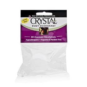 Crystal Body Deodorant (Travel Rock) Deodorants And Antiperspirants