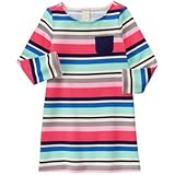 GYMBOREE(ジンボリー) ストライプ シフト ドレス フューシャ ストライプ ワンピース 4歳【並行輸入】