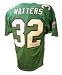 Ricky Watters Autographed Philadelphia Eagles Green Throwback Jersey