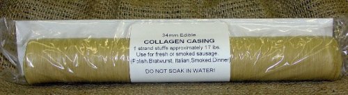 Cover image : 34 mm Edible Collagen Casings