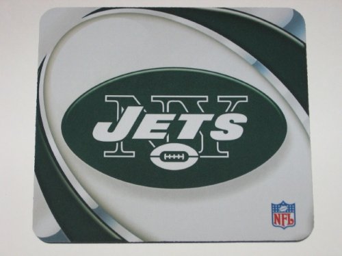 NEW YORK JETS Team Logo 9 x 8 Computer MOUSEPAD