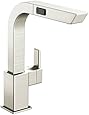 Moen S7597CSL 90-Degree One-Handle High Arc Pullout Kitchen Faucet, Classic Stainless