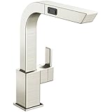 Moen S7597CSL 90-Degree One-Handle High Arc Pullout Kitchen Faucet, Classic Stainless