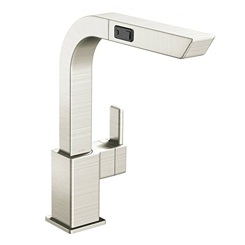 Moen S7597CSL 90-Degree One-Handle High Arc Pullout Kitchen Faucet, Classic Stainless