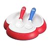 BabyBjorn Plate and Spoon Set (Bright Red)