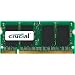 Crucial 2GB, 200-pin SODIMM, DDR2 PC2-5300 memory module