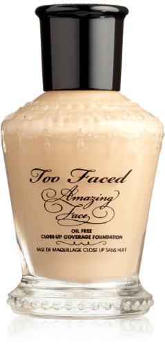 Too Faced Cosmetics Amazing Face Foundation, Vanilla Crème,1-Fluid Ounce