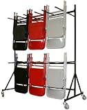 Two Tier Folding Chair Storage Truck Dolly