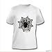 JibShirt T-Shirt mit Spinne im Netz, Spider in web