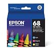 Epson 68 Series DURABrite High Capacity Color Multipack (T068520)
