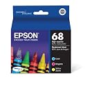 Epson DURABrite Ultra 68 High-capacity Inkjet Cartridge Color Multipack (1 Cyan, 1 Magenta, 1 Yellow) (T068520)
