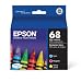 Epson 68 Series DURABrite High Capacity Color Multipack (T068520)