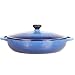 Lodge Color Covered Casserole, Caribbean Blue, 3-Quart