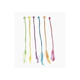 Dozen Assorted Nylon Hair Braid Attachments [Toy]