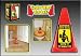 Toxic Gases Toilet Caution Cone